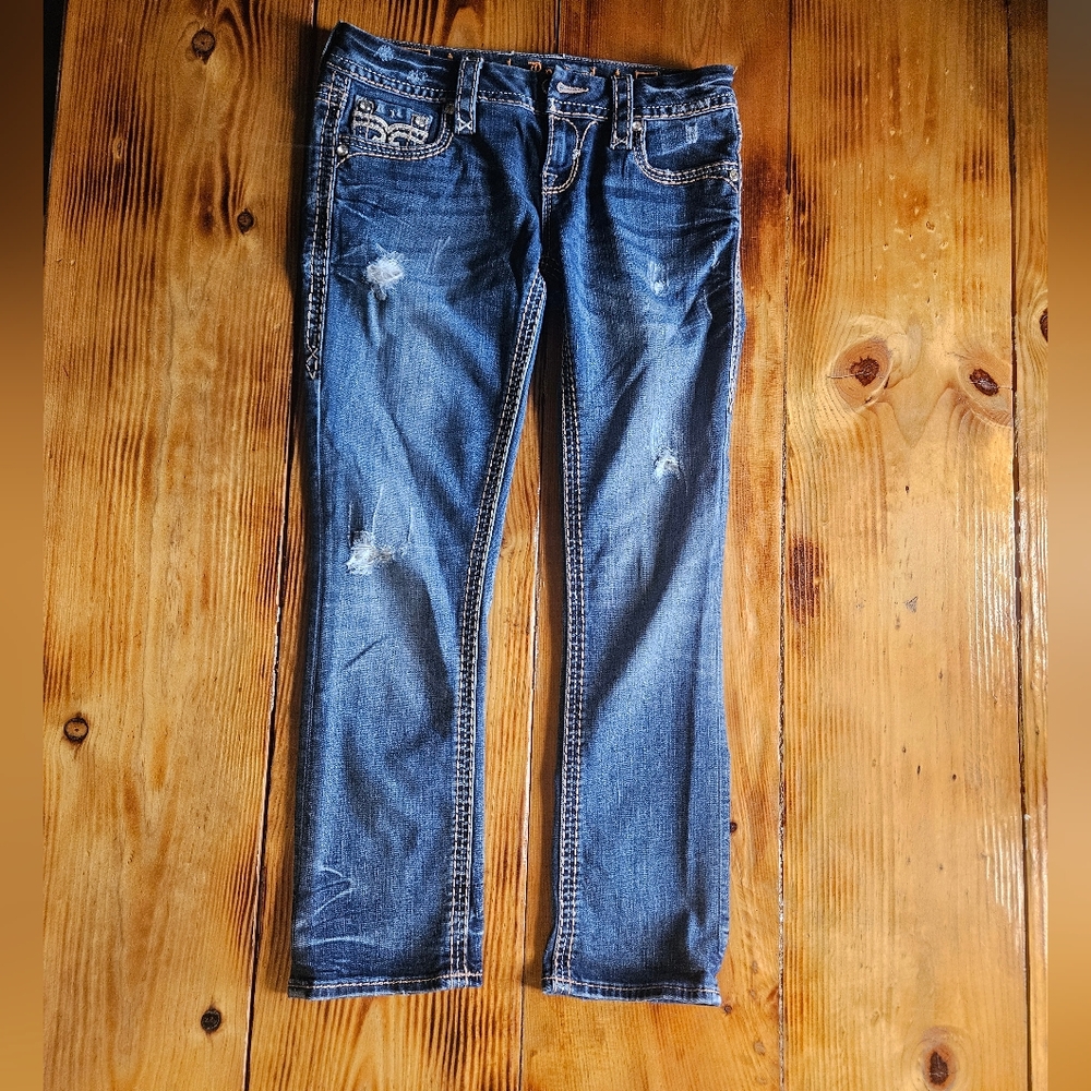 Rock Revival Blue Ankle & Cropped Jeans